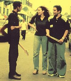 rafa, laura y papolo