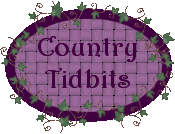 follow this link to Country Tidbits