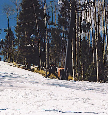 Tyler Skiing At Red River, NM