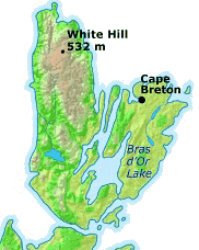 Relief map
