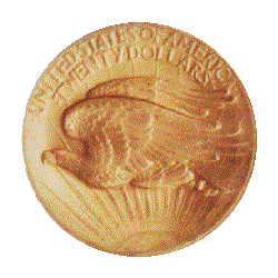 $20
Saint-Gaudens Double Eagle Reverse, 1907-1933.