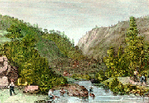 1850's Prospecting on California's Mokelume R.---Click to visit my Blog