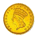 $1 Indian Type III Obverse, 1856-1889.