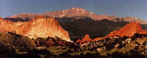 Pikes Peak Sunset