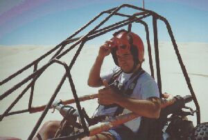 Dave tearing up the sand dunes!