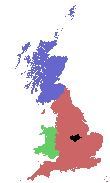 UK picture with Leicestershire