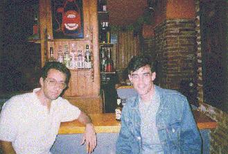 Usul y su amigo Javi en el Filo