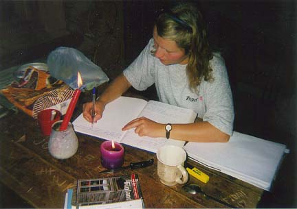 friend writing