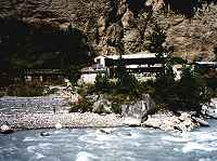 hotel by river