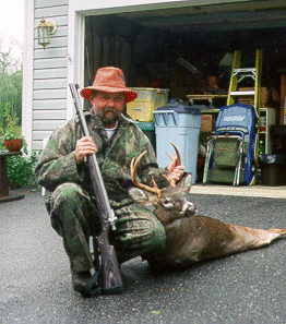 Jack Pickwoad with 7-point buck