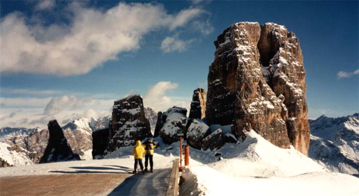 5 Torri viste dal rif Scoiattoli