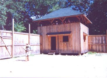 Photo of a cowboy in the Fort