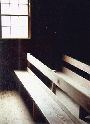 Primitive Baptist Church interior