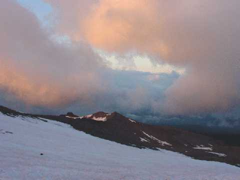 Sunrise on Shasta