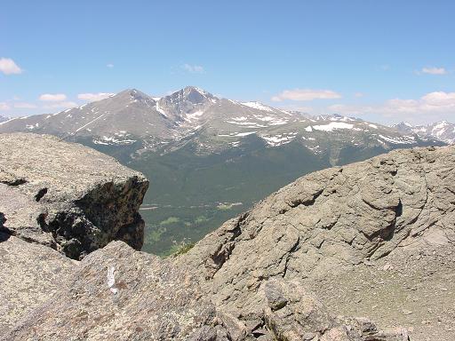 Longs Peak from Twin Sisters Summit