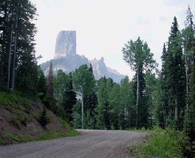 Scenery on Cimarron Road