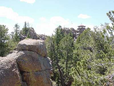 Devil's Head Fire Tower - BUSY this year!