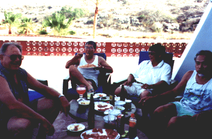 Larry says,I don't eat RAW FISH!!