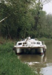 First use of mooring spikes