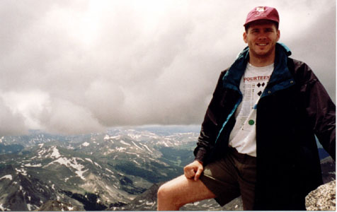 Me on top of Mount Harvard