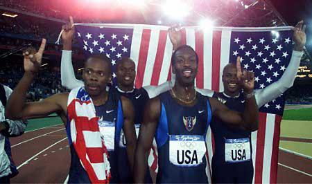 US Men's Relay Team win gold