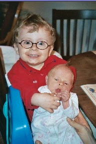 A very proud big brother