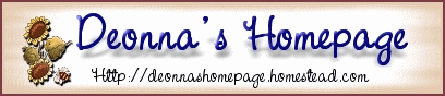 Deonna's Home Page