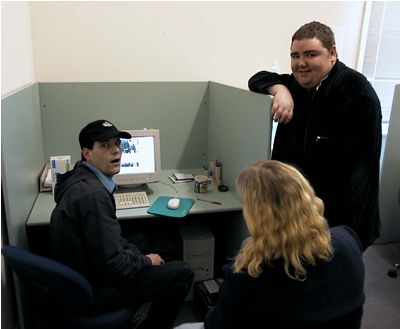 Photo of web design team