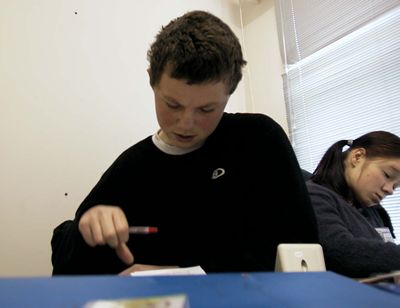Photo of reporting team at work