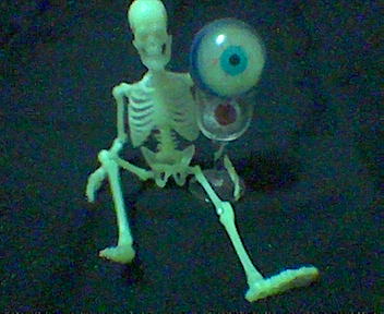 +ych and +he big eyeball glow in +he dark XD