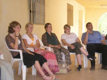International Delegates from Germany and Sweden
