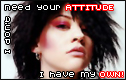 I dont need your attitude