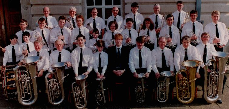 Ystrad Band at the Brangwyn Hall in 1993