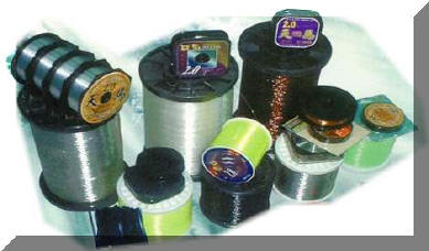 Fishing supply: Monofilament fishing line normal and floating type