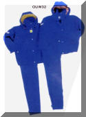 Fishing and camping supply maker offers Fishing vest 6 design. Warmer jumper, insect bite protection overall, caps and special fishing gloves