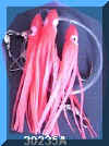 Fishing rig with fish skin, gel or streamer.