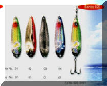 Fishing spoon and spinner