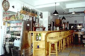 A well provided Bar at Buakao Inn in Koh Phangan.