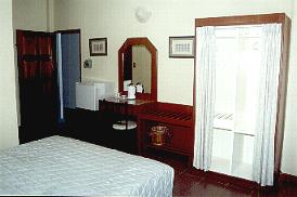 One of the rooms at Buakao Inn in Koh Phangan.