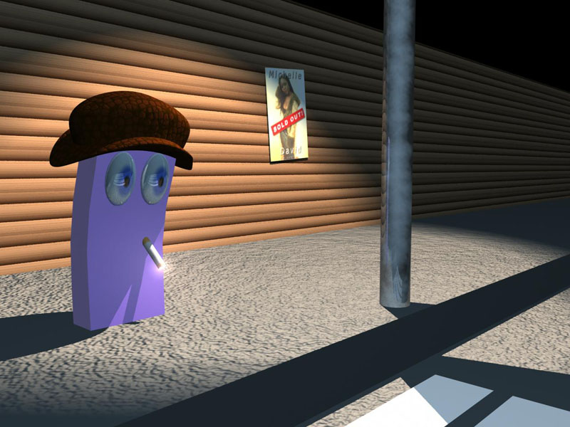 a still image of an animation I'm doiong for school