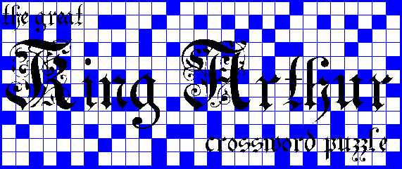 The Great King Arthur Crossword Puzzle