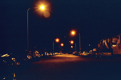 If you go trick-or-treating on this street, you may get some raisins from me.