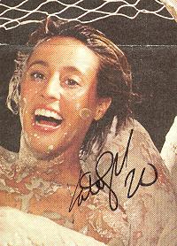 i got this signed at the march training camp in florida.  her reaction was "oh my god, i can't believe you have this!"
