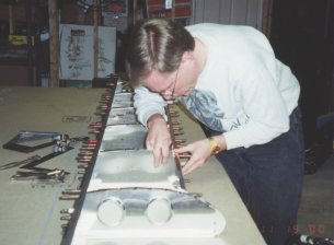 Dave Assembling Stabilizer Ribs and Spars