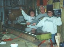 Mom, Dad, Tam with Finished Stabilizer - Ready for Elevator Attachment