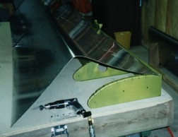 Stabilizer Prepared for Lower Skin Installation