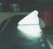 Trim Tab Horn with Undercut for Rod End Clearance