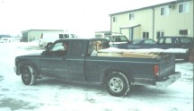 Dave and Dad Pick-up the Wing Kit At Zenith Aircraft - 28 Dec. 00