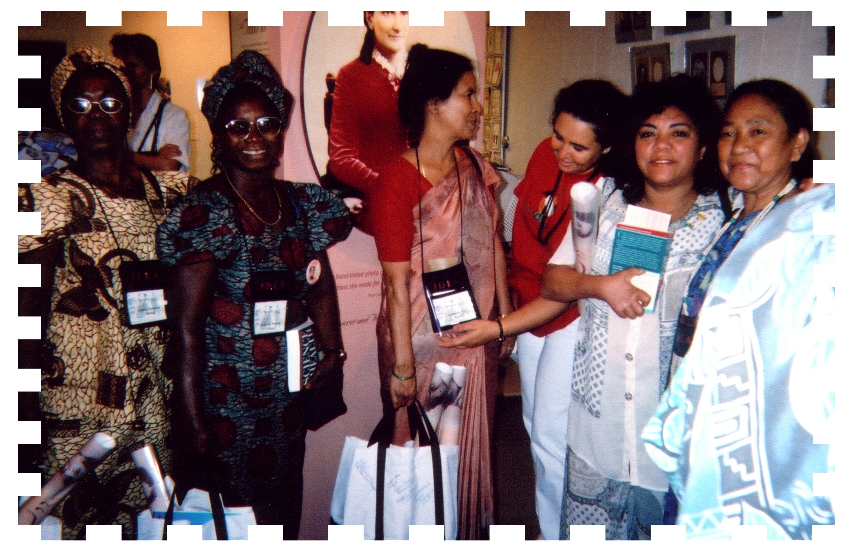 Conference participants from Ghana, Nepal and Brazil