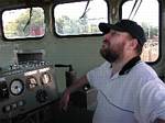 Me in the cab of an 8E